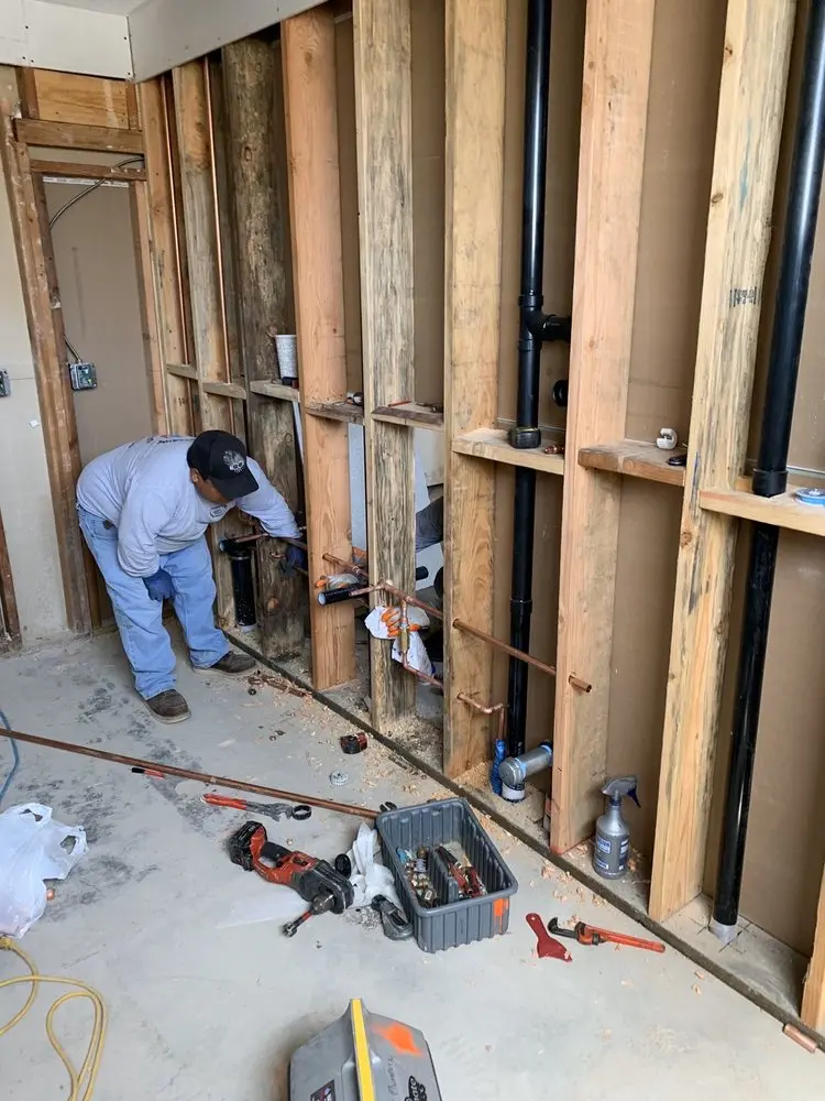 Commercial rough-in plumbing for Water Heater Replacement in Orchard Park
